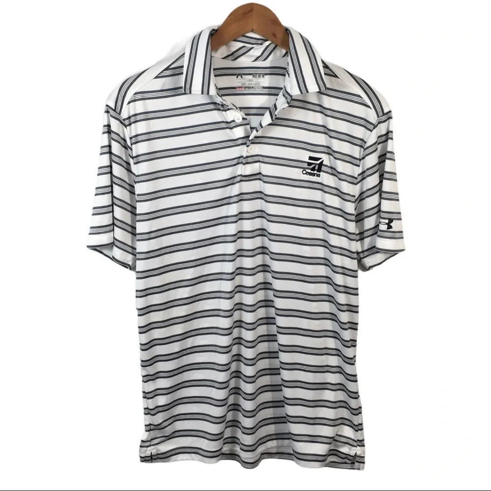 PO271 Under Armour Heat Gear Loose Polo Shirt M